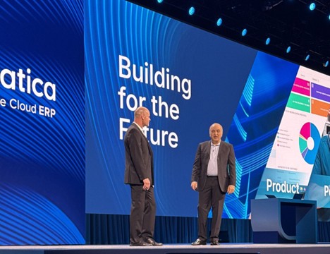 Ali Jani and Jon Pollock on stage